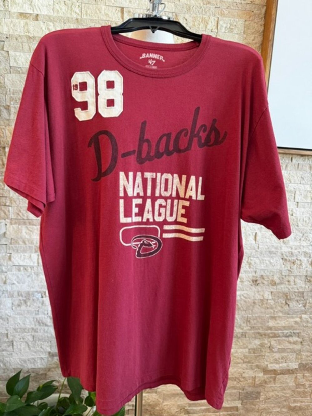 AZ Diamondback Red Throwback 1998 TShirt XXL